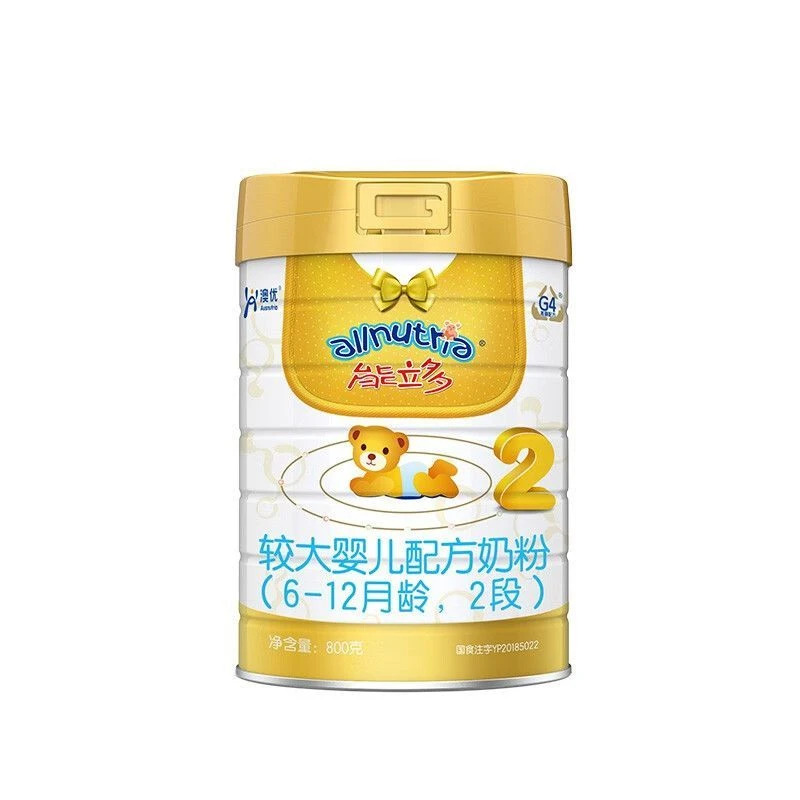 【澳优能力多2段】800克正品包邮生产日期22年4月 唯爱宝贝米粉婴儿