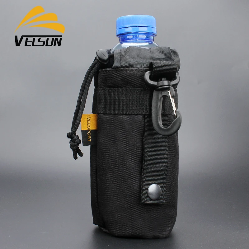 velsoprt迷彩便携水杯袋7水壶包杯套战术穿腰带多功能molle附件包