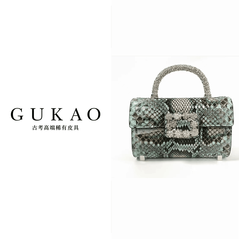 GUKAO/古考2024年新款时尚职业潮单肩斜挎轻奢贵妇名媛包包