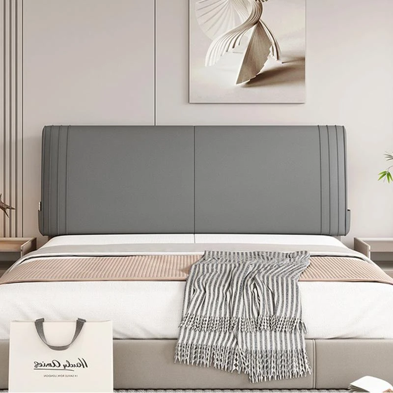 科技布床头软包靠垫卧室榻榻米靠背垫实木海绵大床头2024新款靠枕