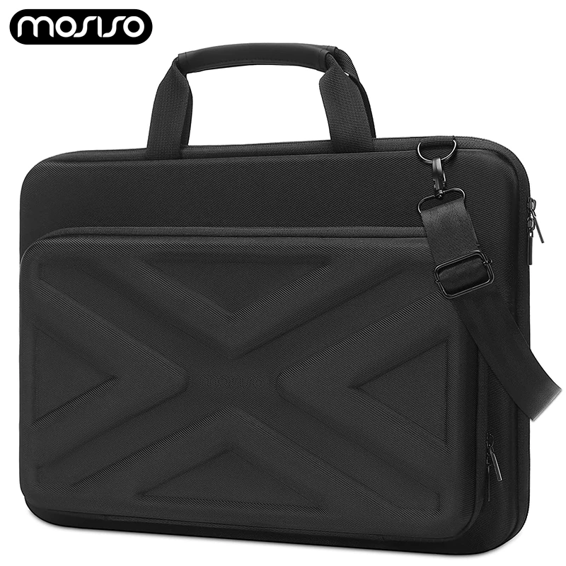 MOSISO硬壳14电脑包笔记本包16手提游戏本包公文包17单肩斜挎防震