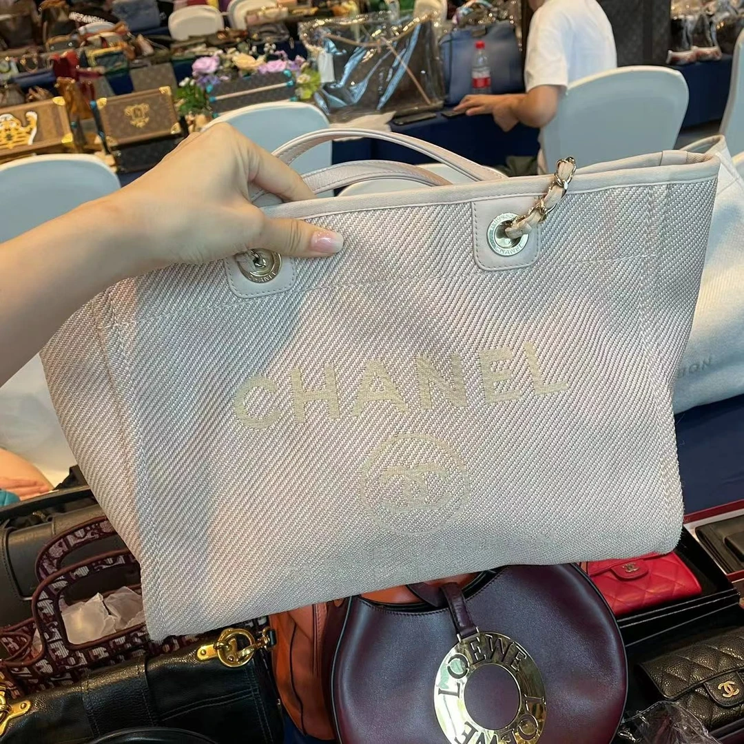 95新 Chanel/香奈儿 沙滩包单肩包