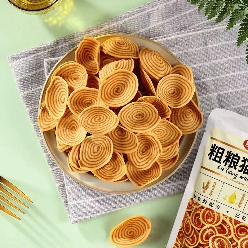 粗粮猫耳朵面食零食麻辣味海苔烤肉味猫耳酥