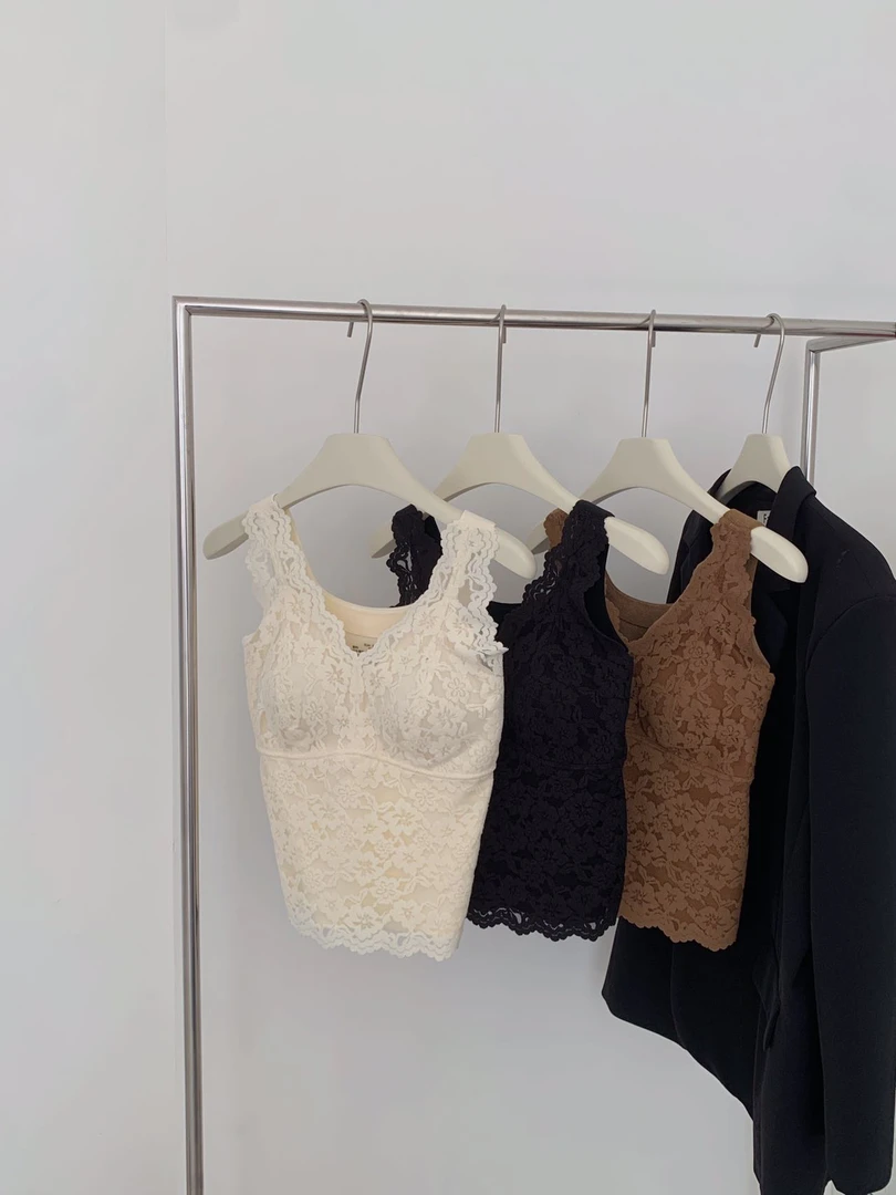 恩熙·新款原创法式蕾丝秋冬磨毛美背818