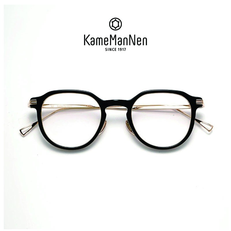 KameManNen万年龟KMN141板材复古全框钛架轻日本手工架新款眼镜框