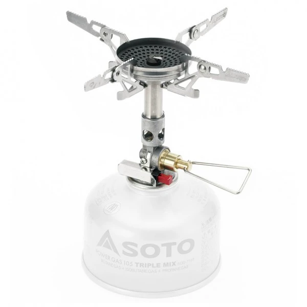 日本soto风神sod-310户外露营登山炉头轻量化便携防风一体炉具