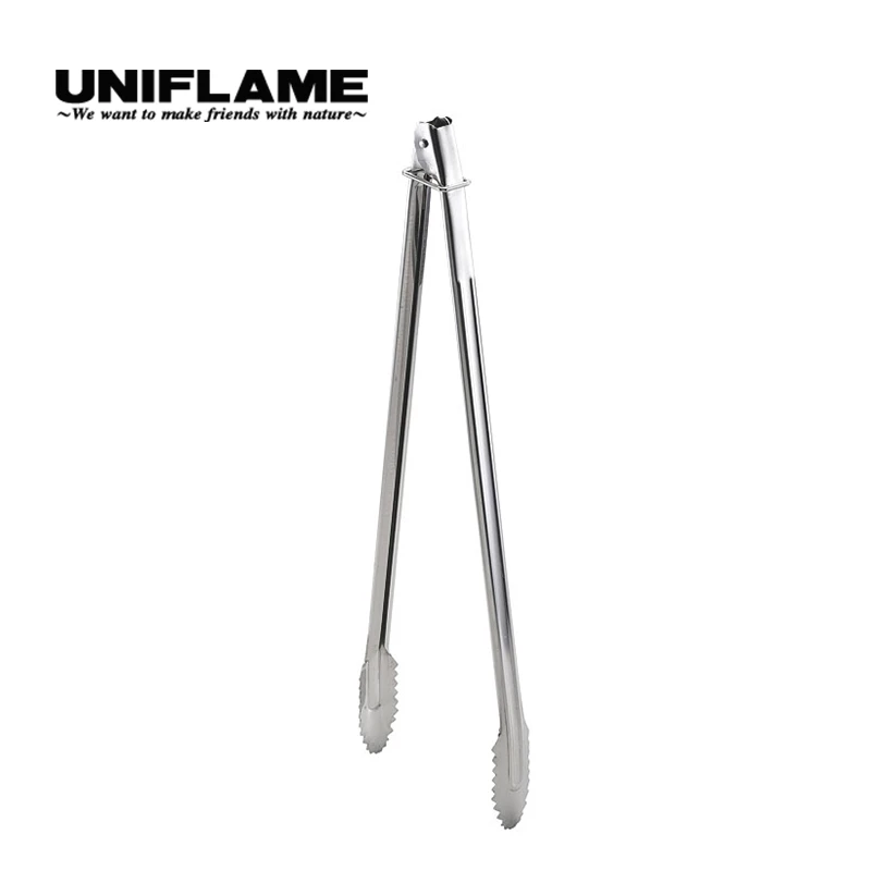 日本原产uniflame 不锈钢 烧烤夹 烤肉夹 自驾户外露营野餐野炊