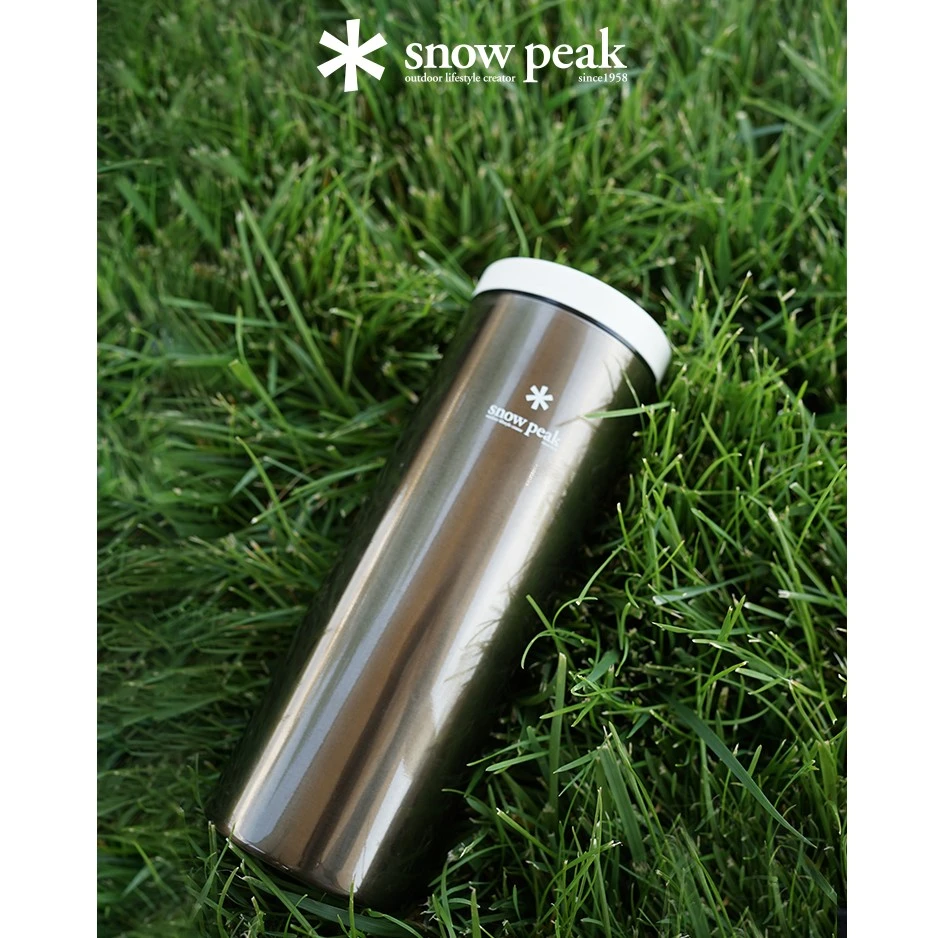 snowpeak雪峰露营户外便携不锈钢保冷双层随行保温杯带盖家用