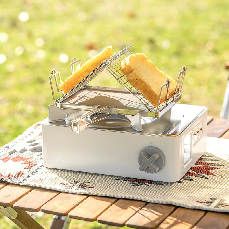 韩国进口Kovea防风卡式炉 家用迷你便携燃气炉户外露营BC装备大全