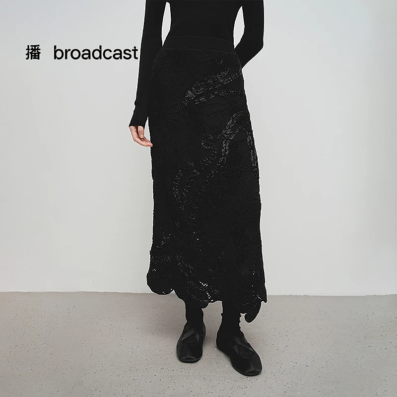 【商场同款】【欧若风】播平整舒适松紧橡筋腰半身裙BDS1BD1083