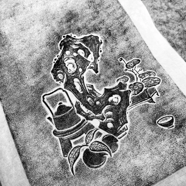 歙砚文房四宝拓片纯手工文房雅玩