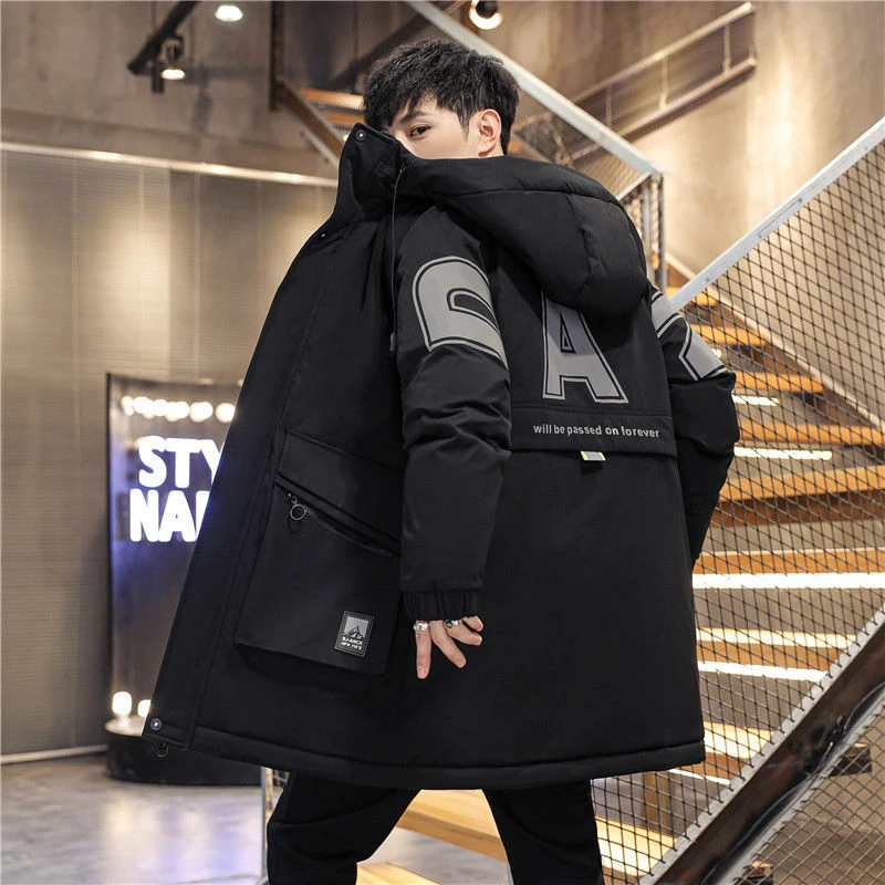 【小扬哥推荐】新款爆款羽绒服暖羽绒衣连帽帅气韩版高初中青少年男