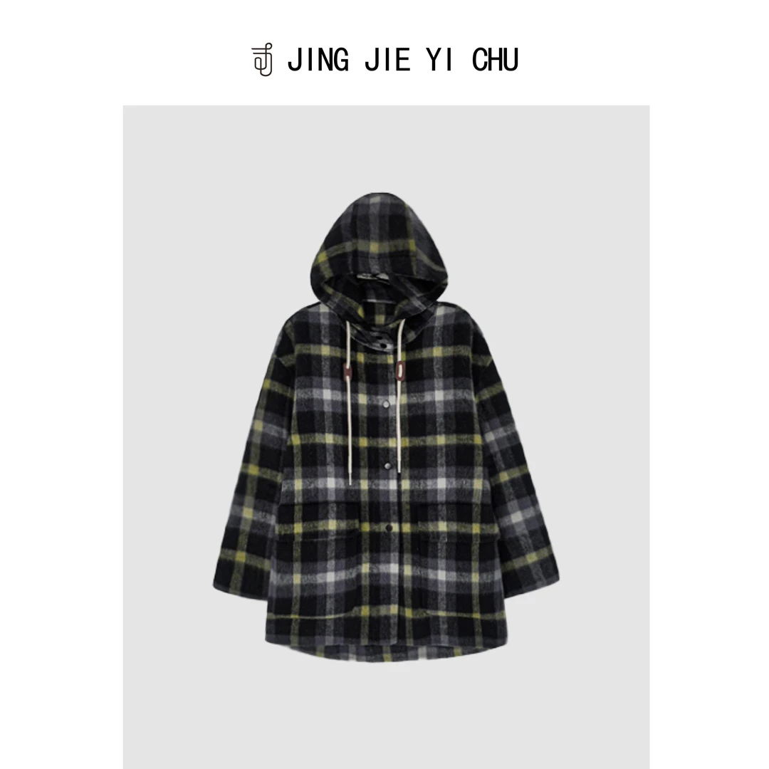 静姐【气质大衣】~新款韩版中长款羊绒大衣外套R88018