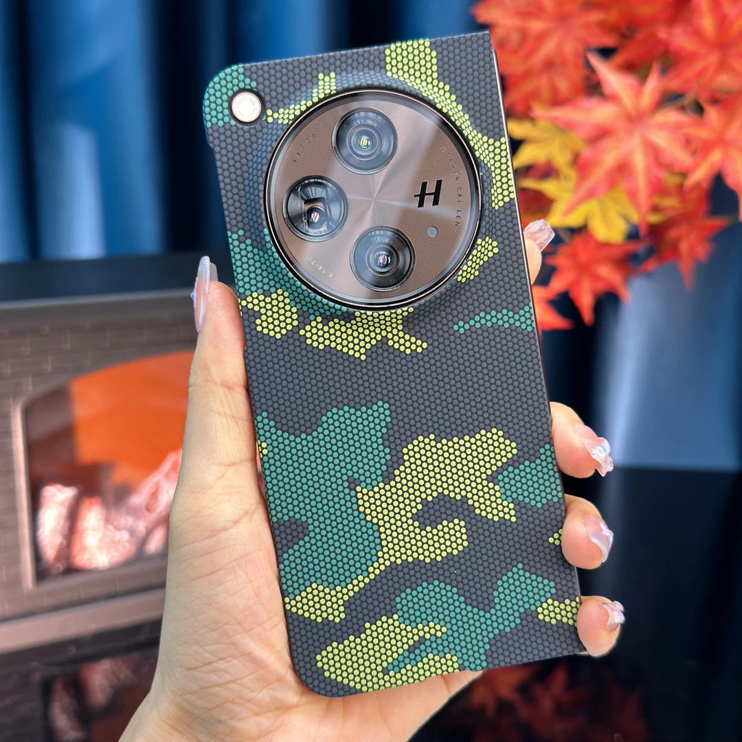 适用OPPO Find N3手机壳新品凯夫拉折叠迷彩维纹壳防摔壳