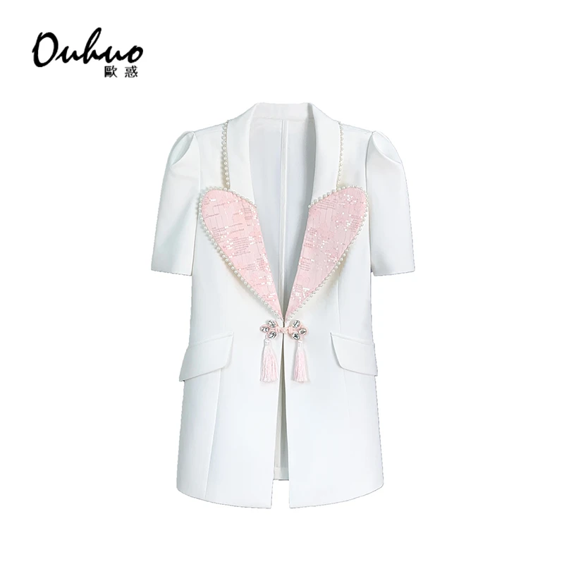 【现货福利】气质轻奢时尚休闲夏季女士设计师西装外套OHBSG05008