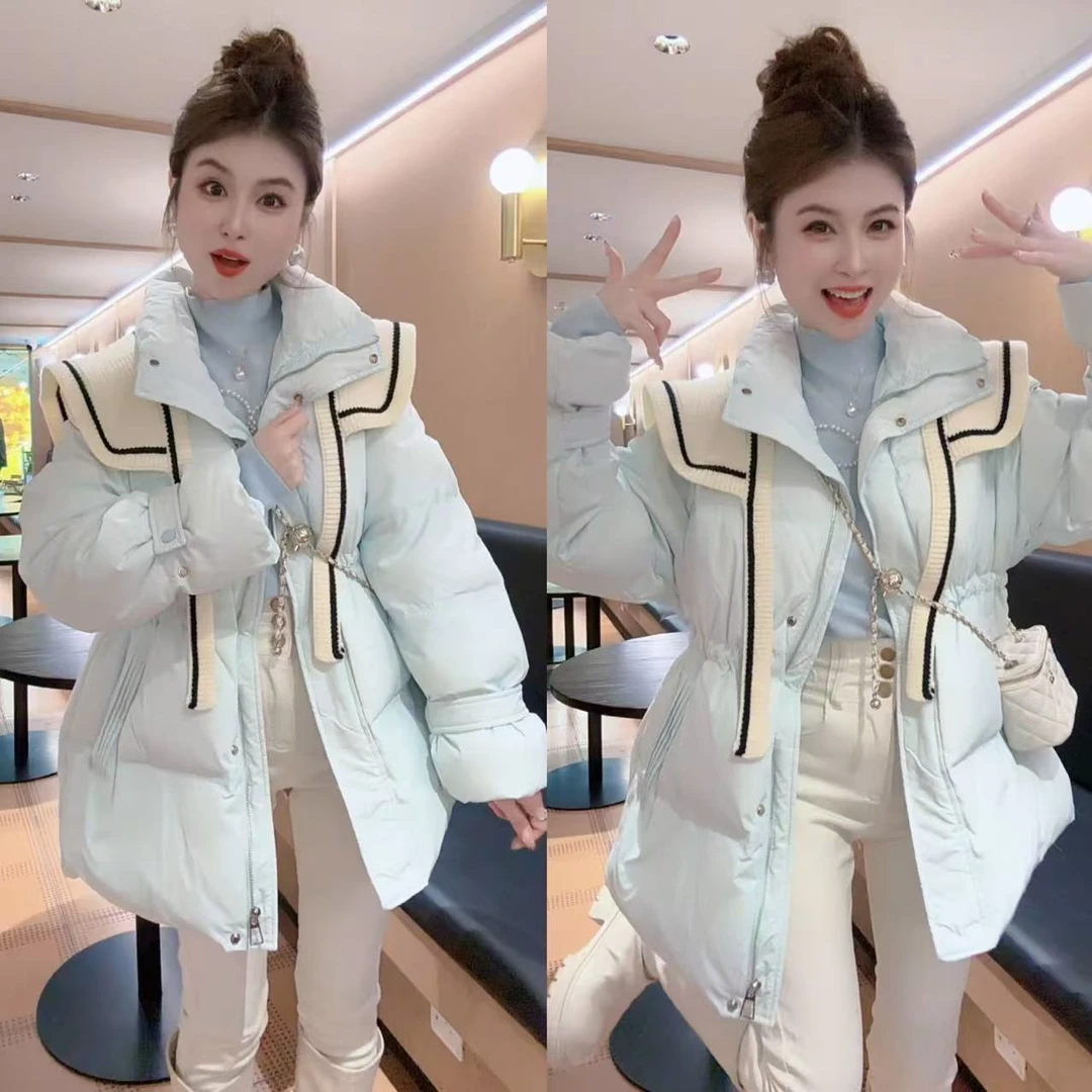 【月月专享】牛奶泡芙  设计感软fufu休闲羽绒服XXJ-Y0056