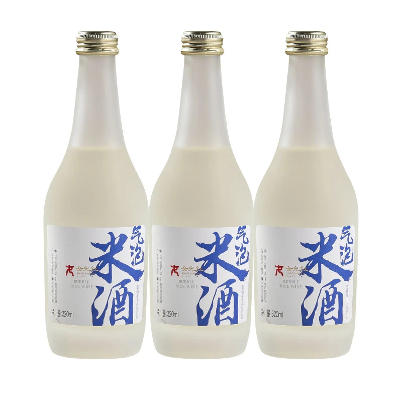 气泡米酒三瓶