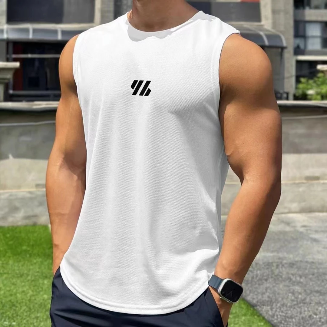 健身无袖背心男女同款速干运动夏季修身潮牌t恤篮球训练衣服透气