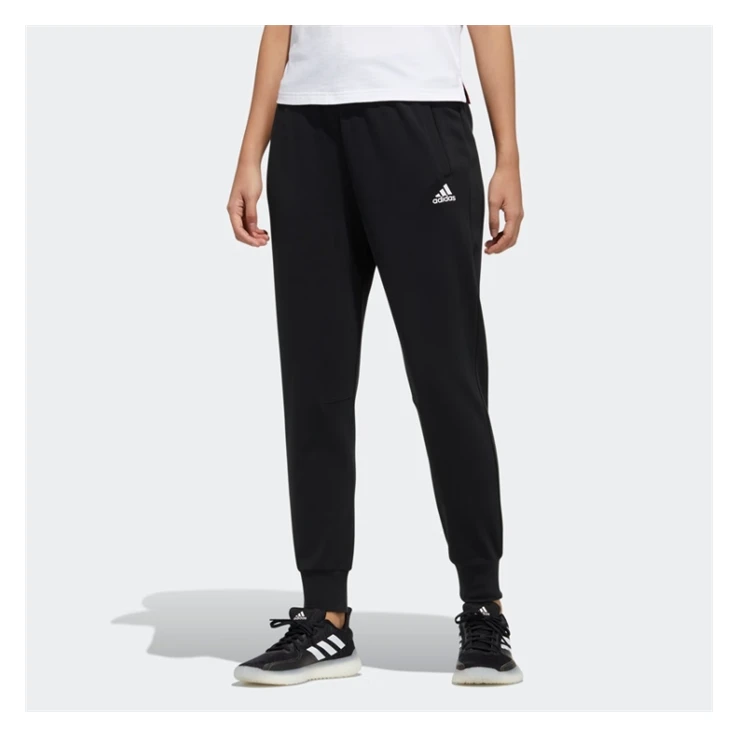 Adidas/阿迪达斯 女装束脚休闲舒适透气运动长裤 GP0723