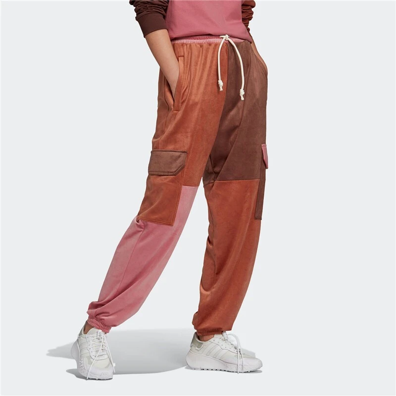 Adidas/阿迪达斯 三叶草女装宽松运动舒适收脚休闲长裤 H33352