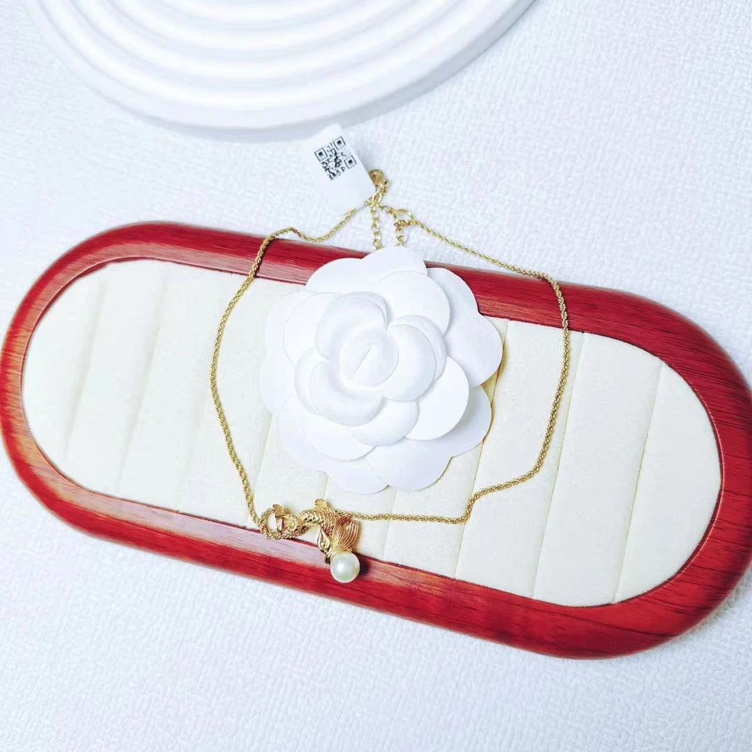 95新 DIOR/迪奥 柚礼中古/迪奥龙鱼项链LZ408212