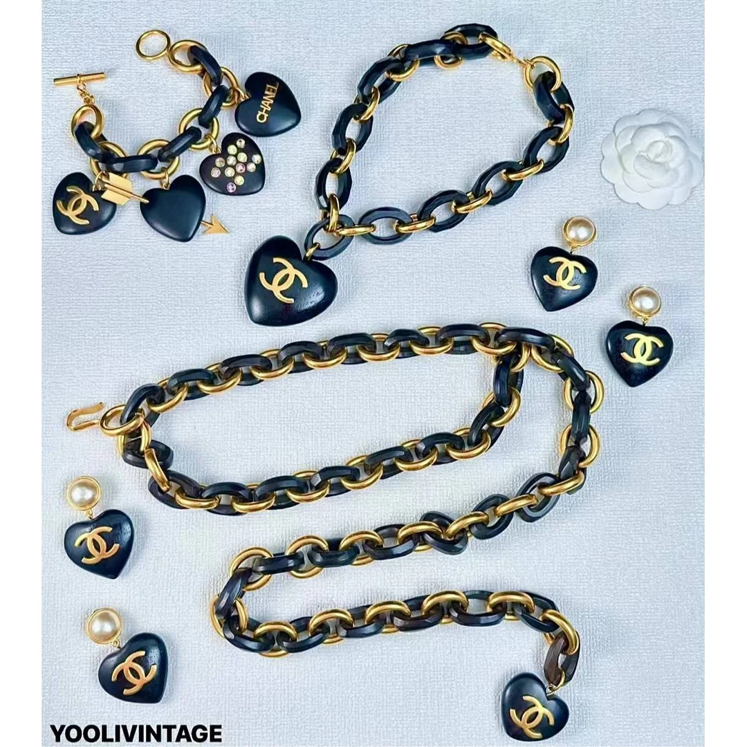 95新 Chanel/香奈儿 柚礼中古/香奈儿胡桃木大全套