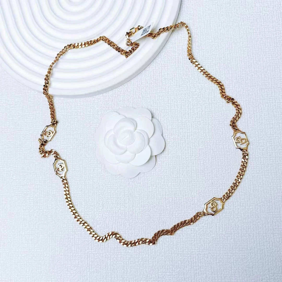 95新 DIOR/迪奥 柚礼中古/迪奥cd长项链LZ410376