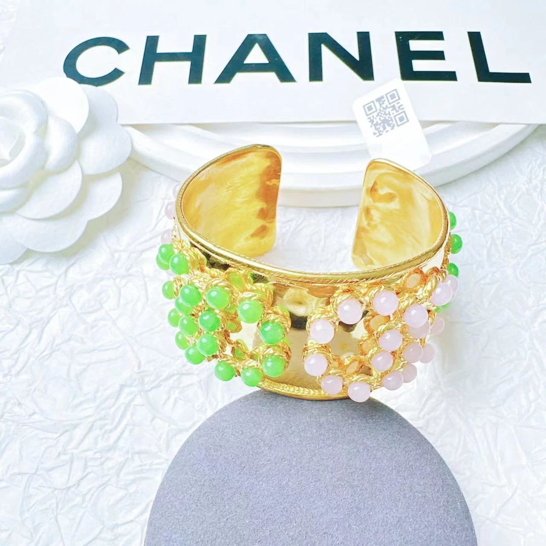 95新 Chanel/香奈儿 柚礼中古香奈儿马卡龙手镯CQ407087