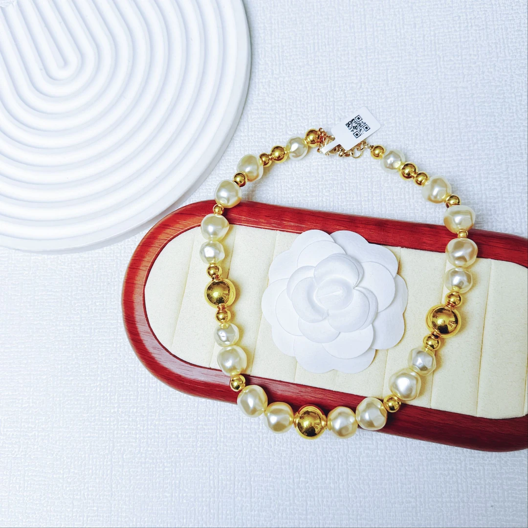 95新 DIOR/迪奥 柚礼中古/迪奥珍珠项链lz411154