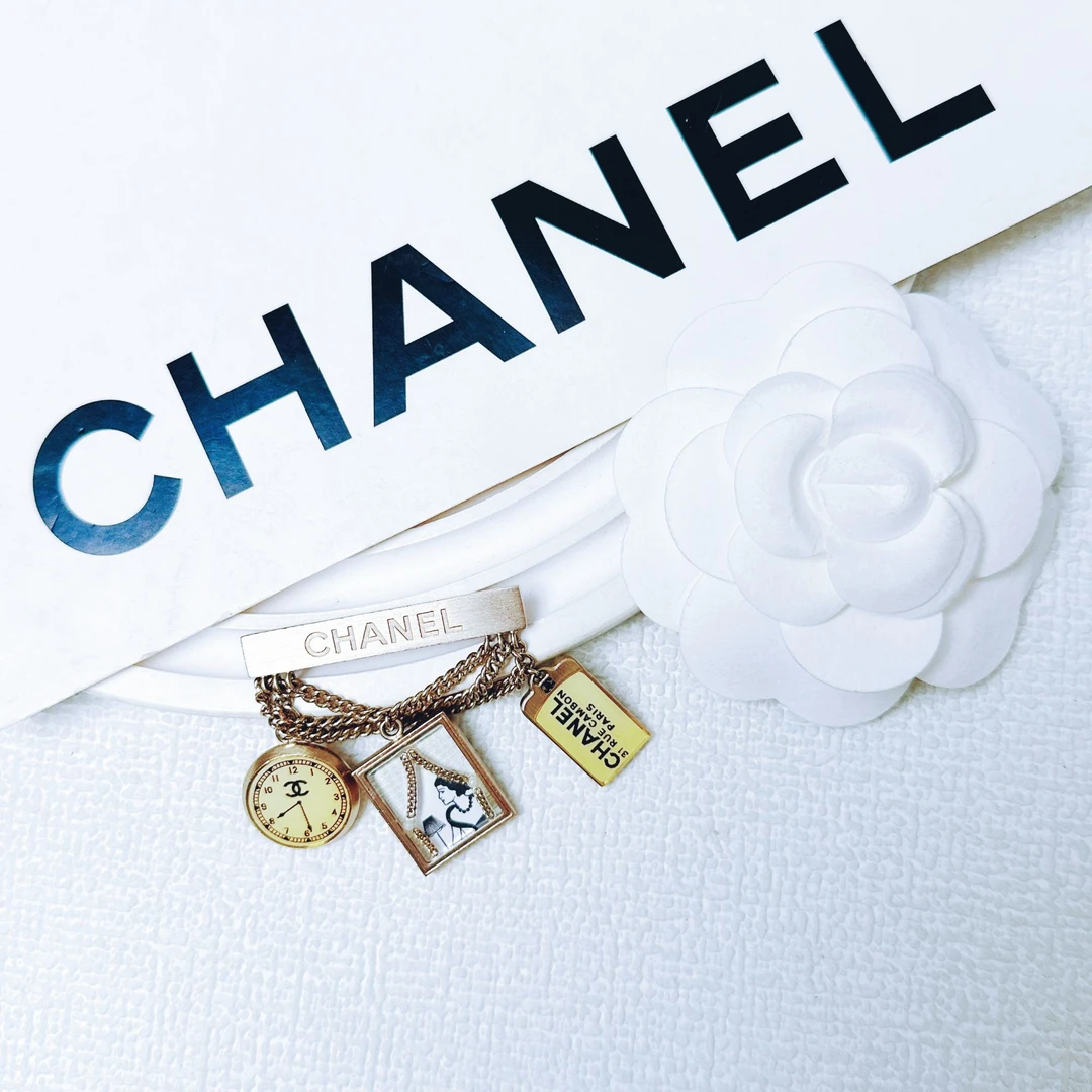 95新 Chanel/香奈儿 柚礼中古/香奈儿人像吊坠胸针lz410949XP