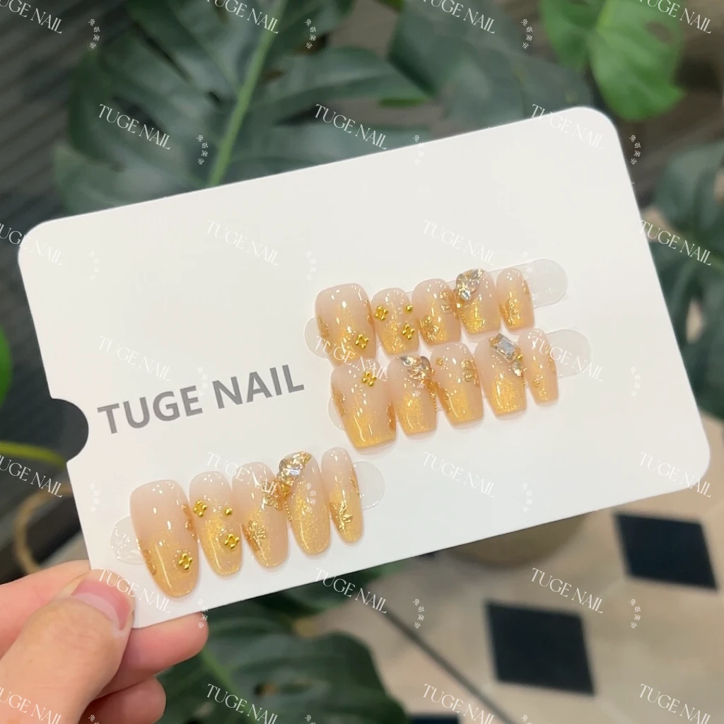 TugeNail “ 浮光跃金”黄金战甲 富贵千金大小姐气质-77