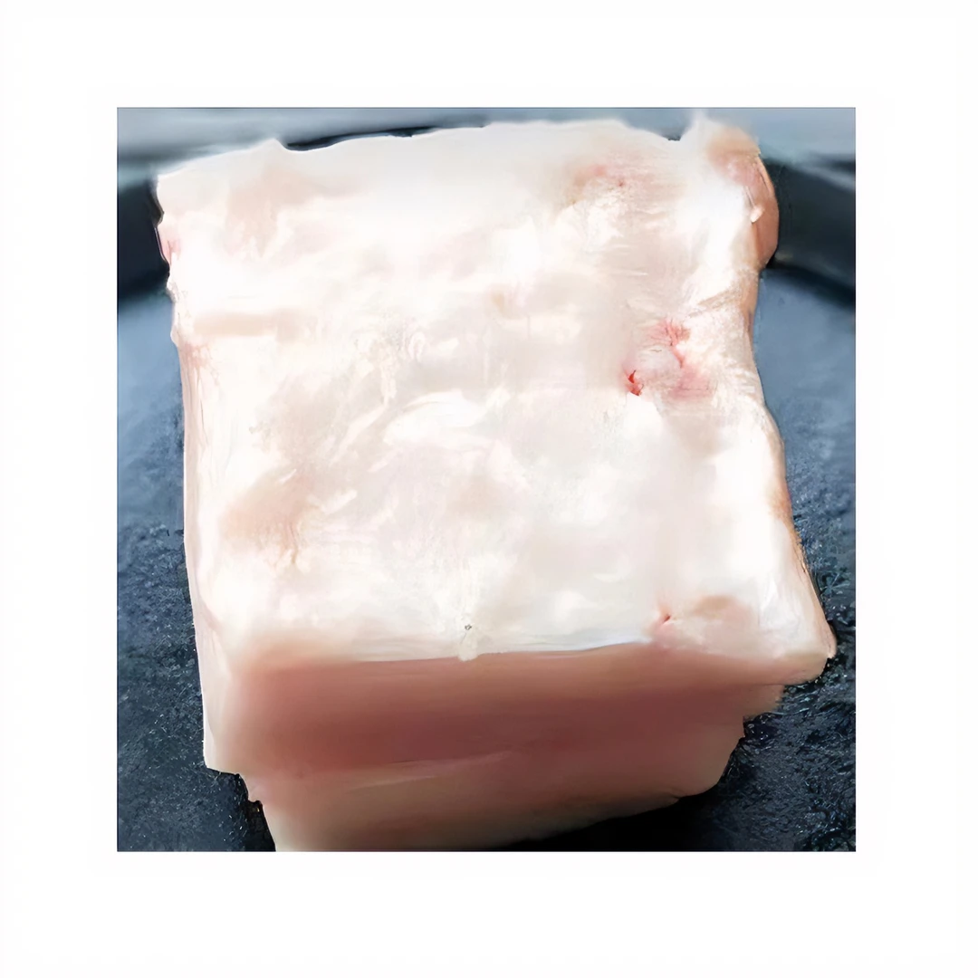 熊耳山橡树林下散养豫西黑猪(猪肥膘背膘)3斤农产品食用新鲜猪肉