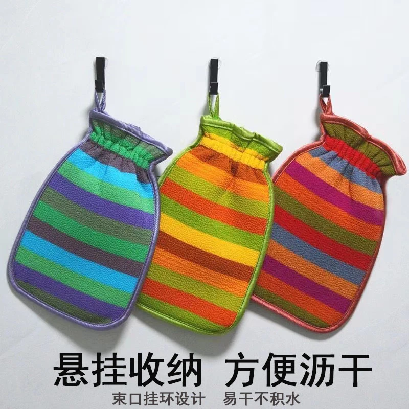 无痛强力搓澡巾女男搓澡神器去污搓泥澡巾双面洗澡巾成人搓澡手套