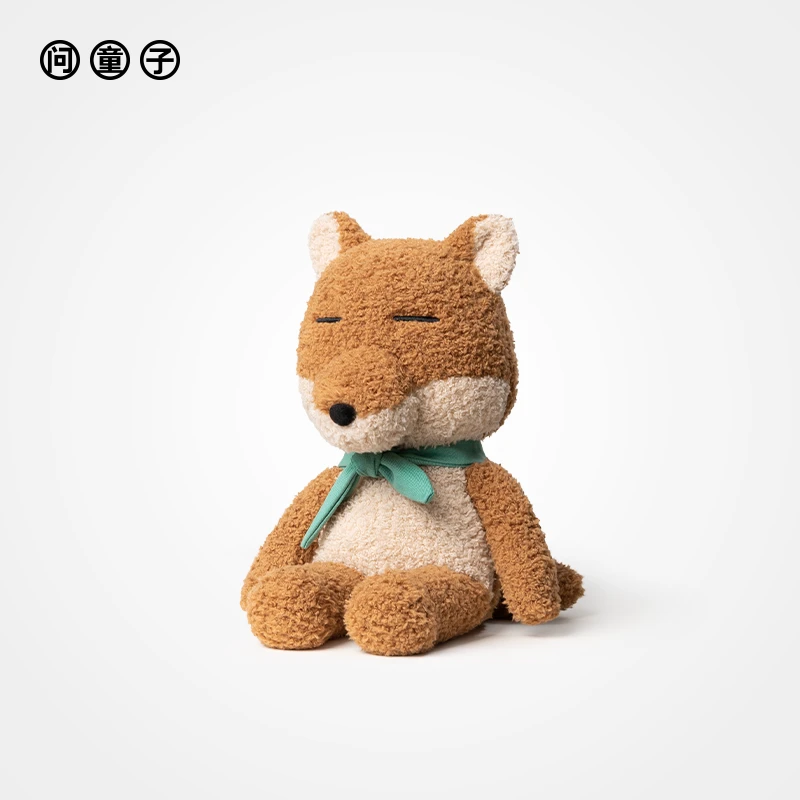 问童子 藏狐小偶 毛绒玩具可爱安抚玩偶公仔娃娃礼物挂件