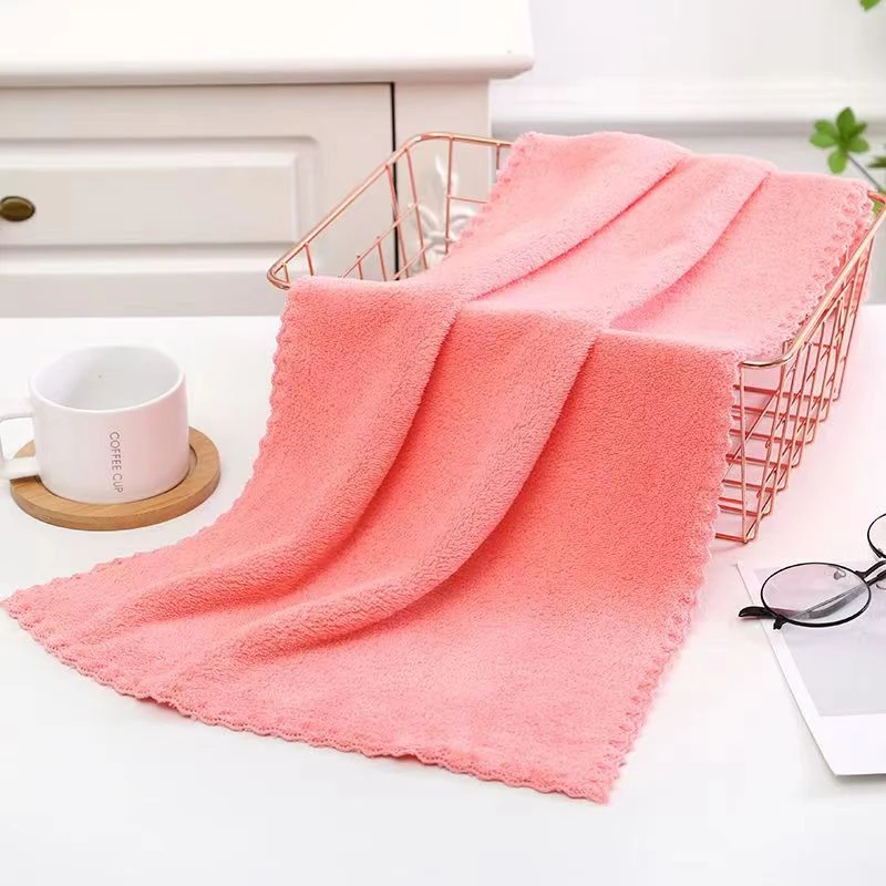 【张总专属】珊瑚绒吸水毛巾柔软亲肤