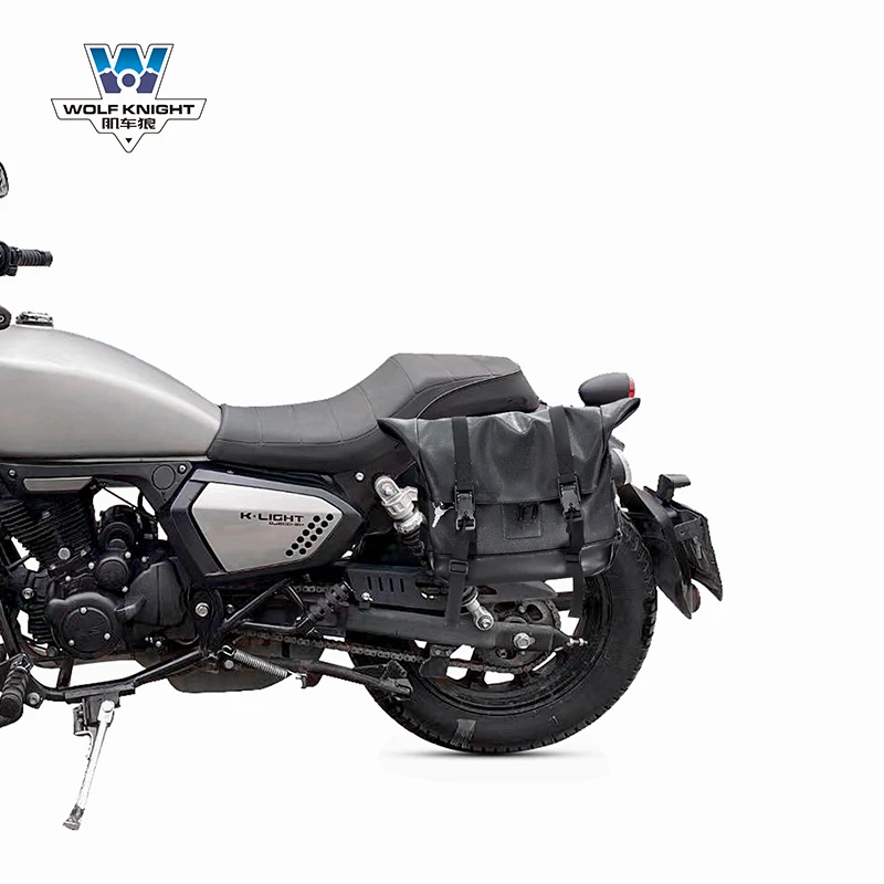 肌车狼 适用钱江凯威荣光202侧边包边包装头盔半盔全盔改装快拆架