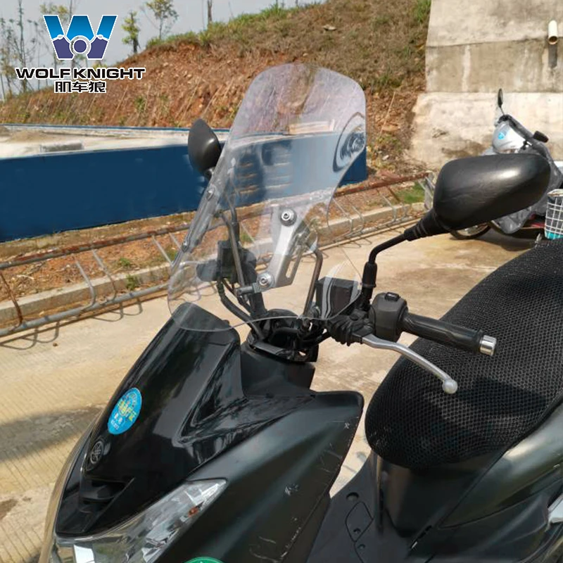 肌车狼 适用于雅马哈 SMAX 155风挡挡风玻璃前挡风板加厚改装配件