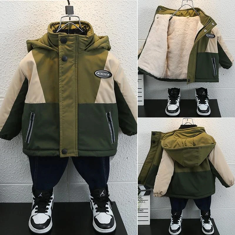 【萌娃冬装】2024冬装棉服儿童棉袄加厚爆款男童冬季棉衣