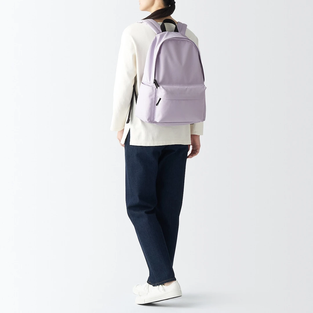 MUJI/无印良品带PC收纳袋 双肩包