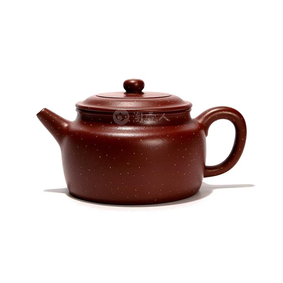 吴水勤制 德钟壶 紫袍玉砂铺砂 210cc 宜兴紫砂壶 茶具