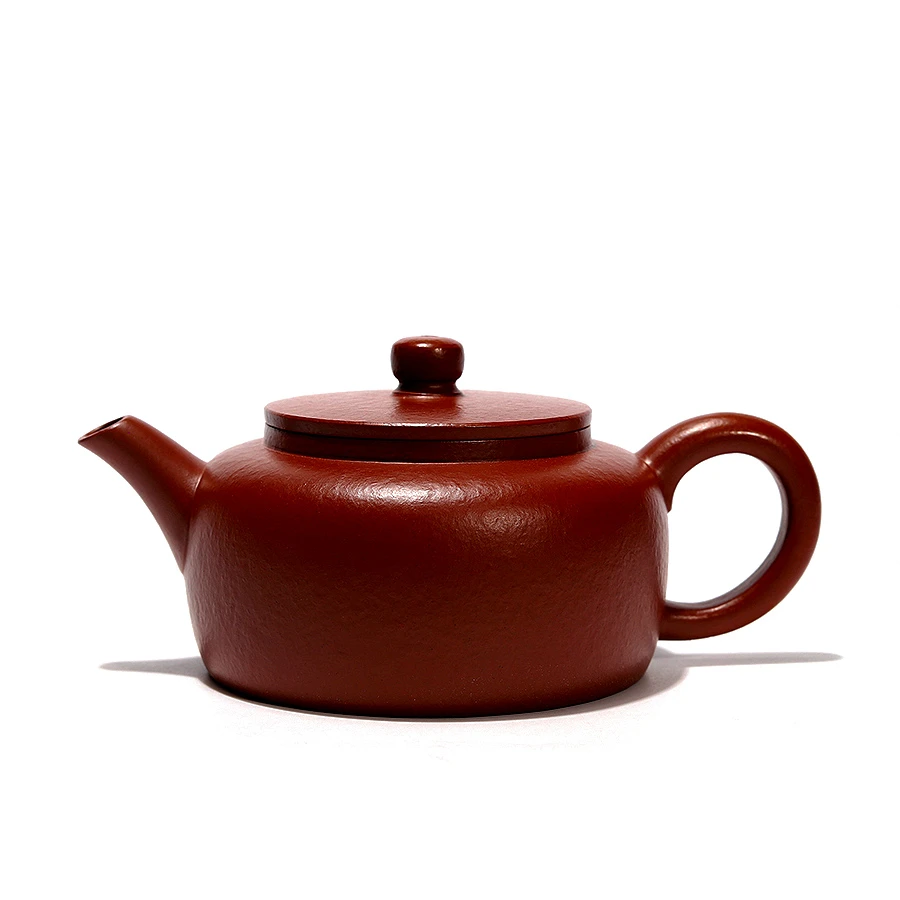 衍古造器《玉扁壶》朱泥120cc宜兴紫砂壶