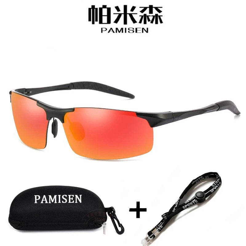 帕米森/PAMISEN高清钓鱼偏光墨镜台钓路亚开车跑步太阳镜防紫外线