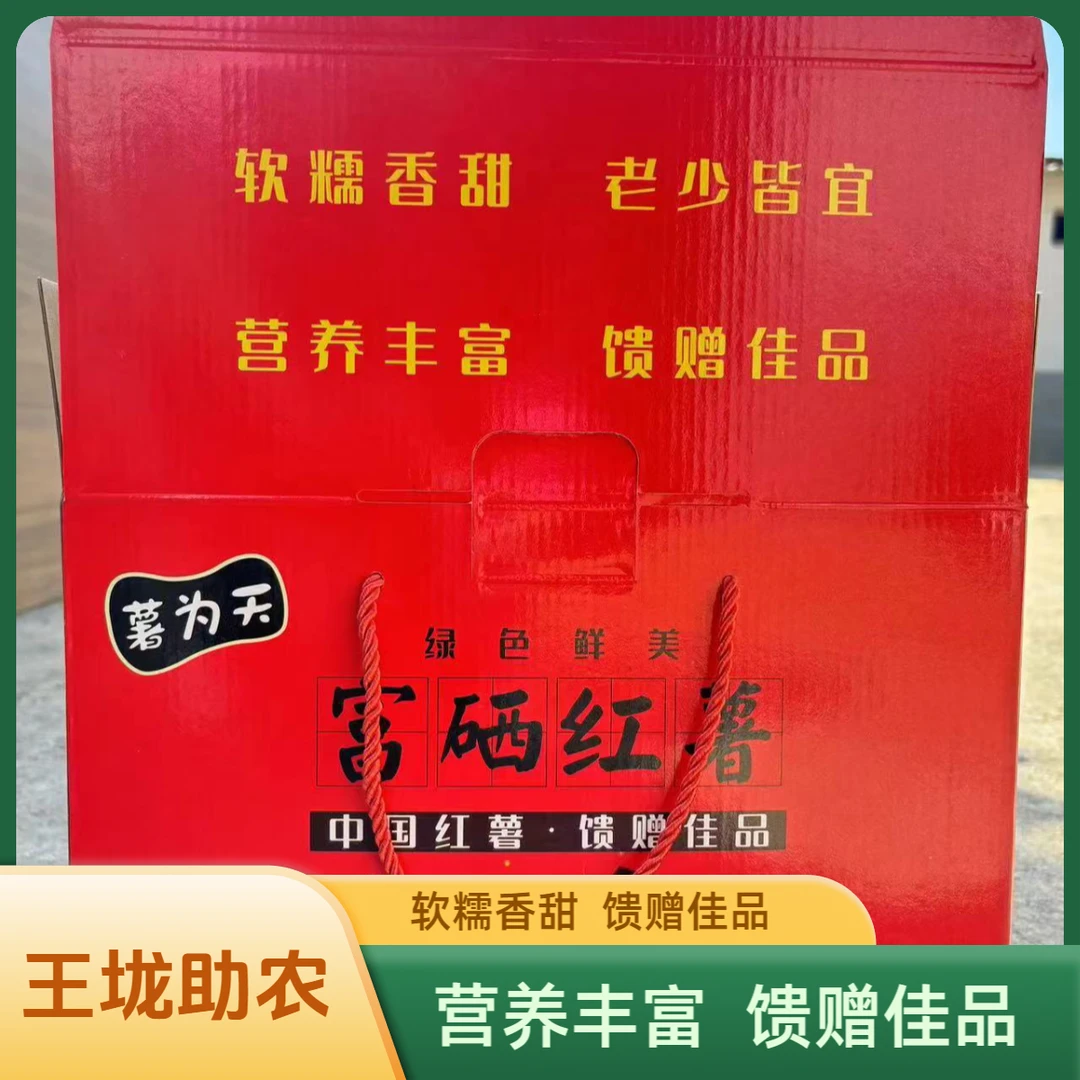 【王垅助农】薯为天板栗薯中果10斤装
