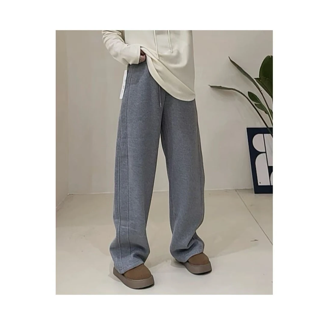 【弯刀裤】人手必备显瘦加绒弯刀卫裤35-911