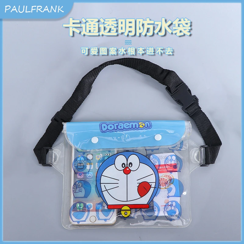 漂流沙滩游泳pvc手机防水包外卖旅游大号透明户外防水腰包手机包