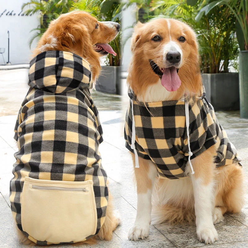狗衣服大型犬小中大型犬狗狗猫咪宠物口袋泰迪法斗博美秋冬用品
