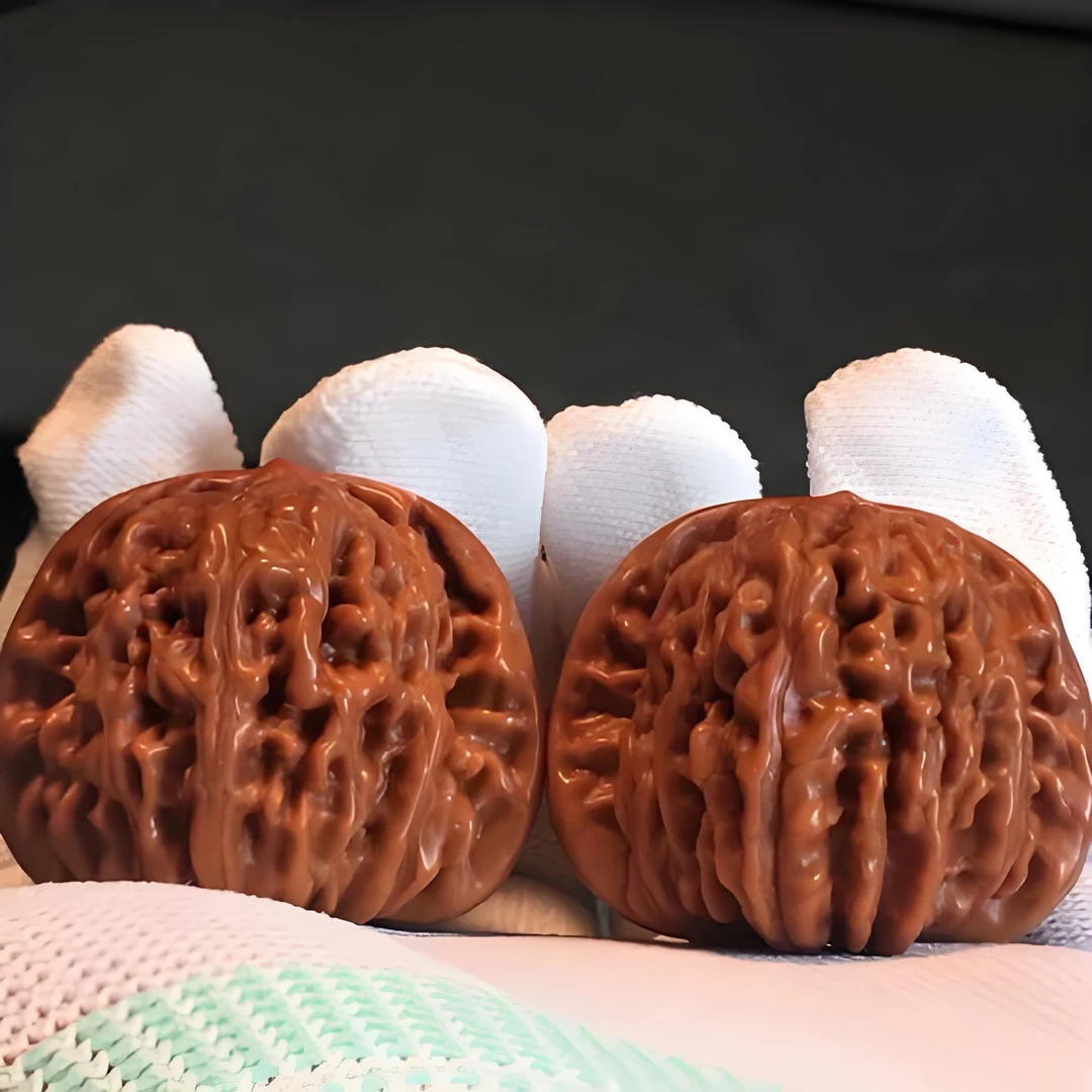 文玩核桃平谷四座楼狮子头苹果园磨盘手把件精品配对高抛打底