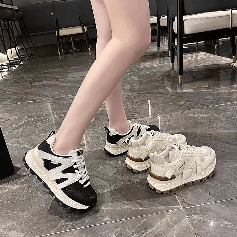 爆款网红阿甘鞋女2023秋季时尚潮流休闲百搭厚底防滑潮鞋ins小众