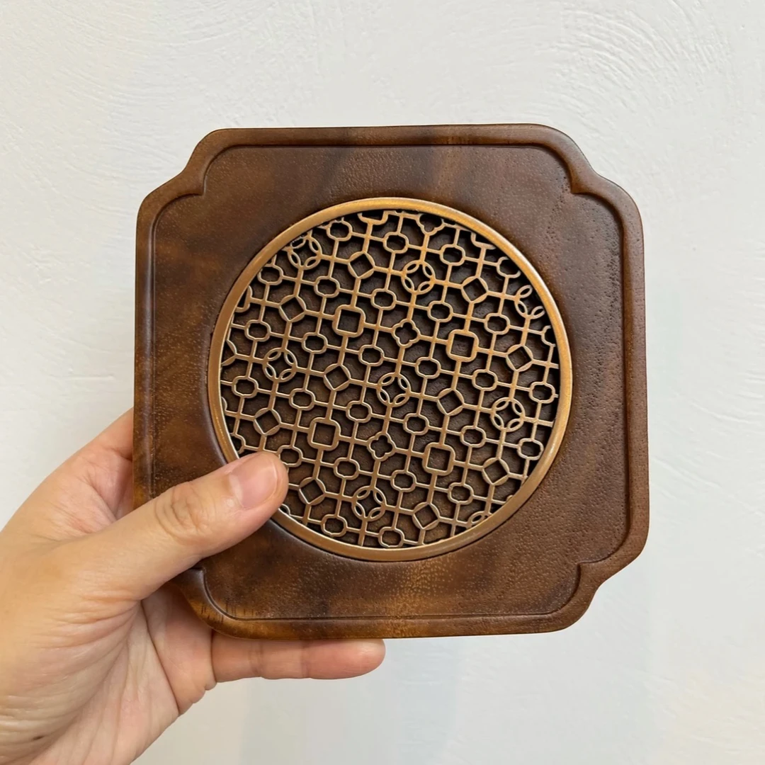 【茶友福利 壶托茶刚需】南美胡桃木梅花壶承