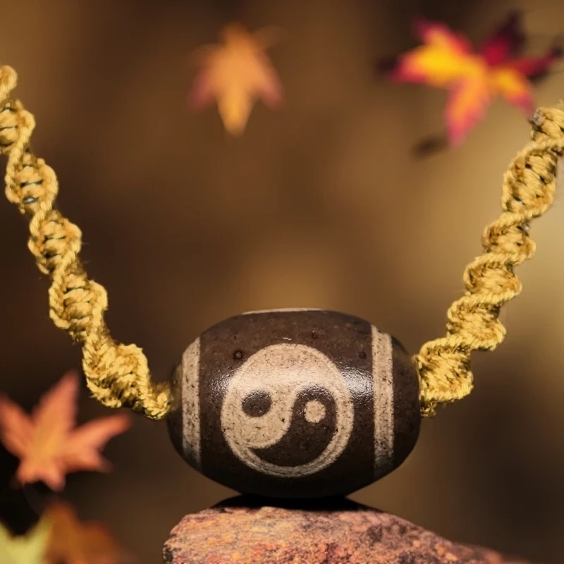 梵藏原矿玛瑙老砂料多图腾达洛风化包浆时尚经典多样性发货